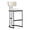 Ivory, variant on Juno Contemporary Modern Metal Barstool in Ivory