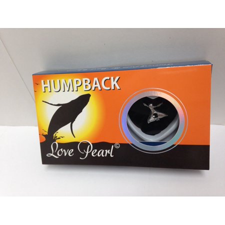 Mermaid Holding Pearl - Love Wish Purity Pearl Kit w/ Pendant Necklace Gift Box; Mermaid, Manatee & More (Humpback Whale Tail)