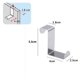 thumbnail image 4 of Ganchos de puerta reversibles revolucionarios, la construcción de acero inoxidable garantiza durabilidad y rendimiento a prueba de óxido, el acabado cromado agrega un toque elegante a cualquier, 4 of 6