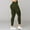 Army Green, variant on PEONAVET Plus Size Cargo Leggings with Pockets for Women Hidden Scrunch Butt Lifting High Waisted Tummy and Control Leggings Compression Running GYoga Pants with Pockets - Summer's Top Trends