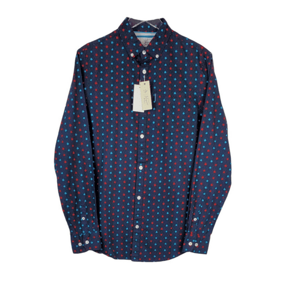 Original Penguin Men's Printed Dobby Woven Shirt