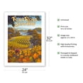 thumbnail image 2 of Fort Ross-Seaview Wineries - Sonoma County - California Vineyards Wine Country Art by Kerne Erickson - Bamboo Fine Art 290gsm Paper Print (Unframed) 24x32in, 2 of 4