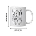 thumbnail image 3 of onlyliua Clearance Savings Sisters Ceramic Coffee Mug Deals, 3 of 10