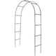 thumbnail image 1 of Elegante cenador de metal para jardín, arco de boda de uso versátil, estructura de soporte para plantas trepadoras, complemento decorativo para jardín, revestimiento resistente a la intemperie,, 1 of 5