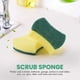 thumbnail image 4 of 30pcs Multi-purpose Double-faced Sponge Scouring Pads Dish Washing Scrub Sponge Stains Removing Cleaning Scrubber Brush for Kitchen Garage Bathroom, 4 of 4