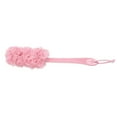 thumbnail image 2 of Long Handle Loofah Back Scrubber Bath Shower Sponge Brush Soft Mesh Body Back Exfoliating Scrubber, 2 of 9