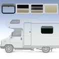 thumbnail image 1 of Window,  Sound Insulation RV External Push Window Push Pull Style Round Corner  for, 1 of 8