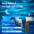 thumbnail image 6 of Northern Lights Projector, 21 Colors  LED  Projector with  Speaker & 15 White Noise, Remote Control Ceiling  Lights for Bedroom Gifts, 6 of 8