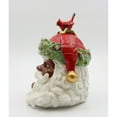 thumbnail image 5 of Ceramic African American Santa Cookie Jar 8"x10.75" Kitchen Gift, 5 of 5