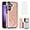 Rose Gold, variant on Phone Case for Samsung Galaxy S23 FE 5G with Tempered Glass Screen Protector and Card Holder Wallet Cover Stand Flip Leather Cell Accessories S 23 FE S23FE5G S23FE 23S G5 Women Rose Gold