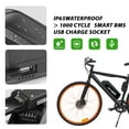 thumbnail image 5 of YOSE POWER Ebike Battery 48V 13Ah Down Tube Battery for 200-1000W Motor, Electric Bicycle Lithium-Ion Battery, Safe Lock, Led Indicator Light, with Base and Charger, 5 of 7