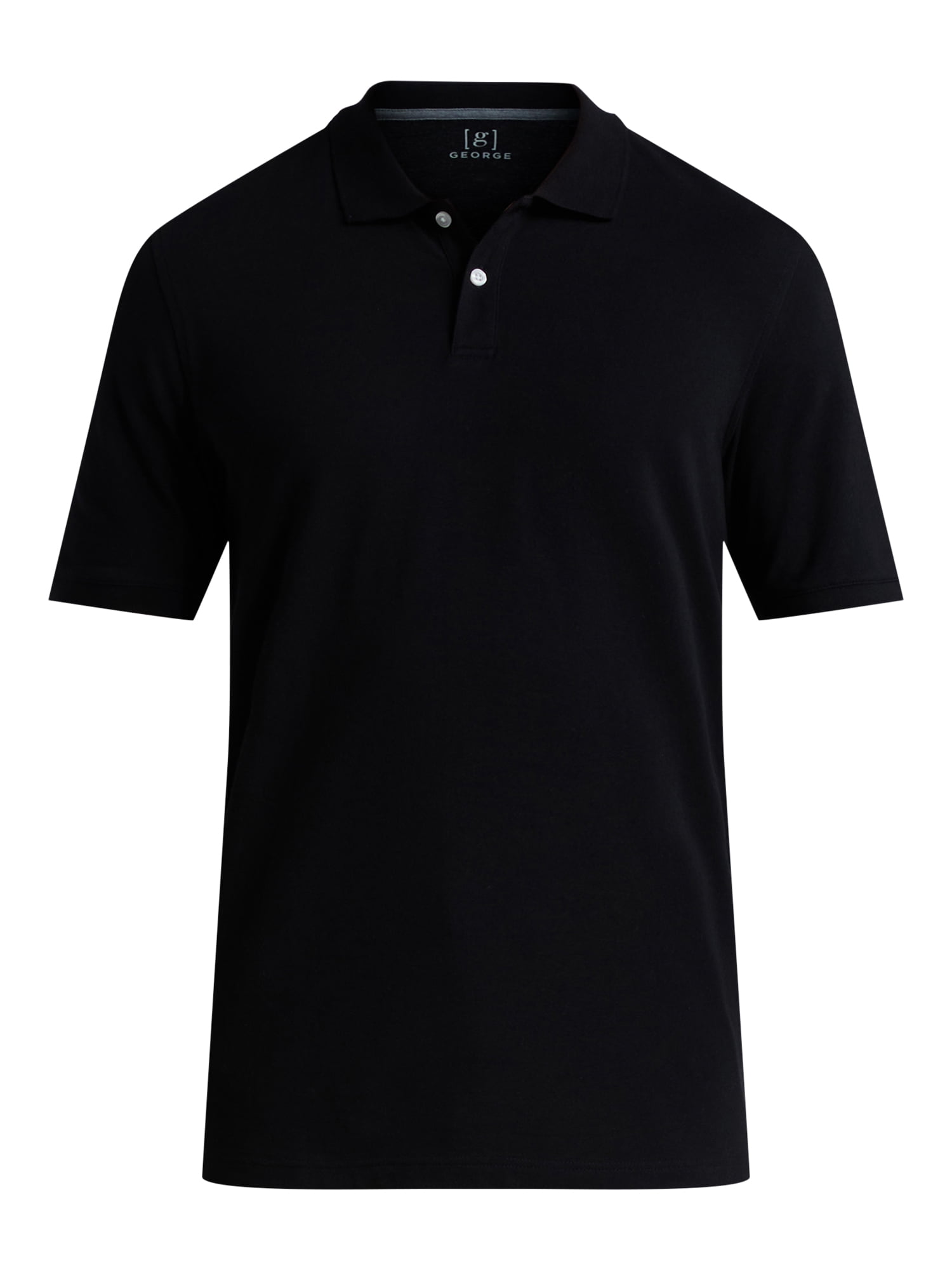 George Men's & Big Men's Active Fit 2-Pack Pique Polo Shirt, Sizes XS-3XL
