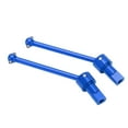 thumbnail image 1 of Front Rear Drive Shaft, Easy To Remove RC Drive Shaft Axle Aluminium Alloy 2 Pcs Exquisite  For Remote Control Cars Blue, 1 of 8