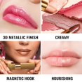 thumbnail image 2 of Lápiz labial Oulac Velocity 15 rosa metalizado 3D Shine, 2 of 8