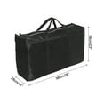 thumbnail image 2 of Uxcell 38x11x23" Camp Chair Replacement Bag Extra Large Waterproof Storage Bag Black, 2 of 7