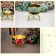 thumbnail image 4 of Candelabro Candelabros Dorados Juego de 4 Placa Decorativa de Pilar de Hierro Hecho Una Mano Pieza Central de Candelabro Fit LED Y Velas de Pedestal Soporte de Vela, 4 of 5