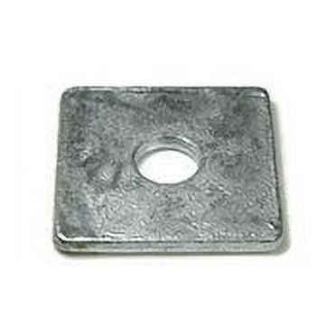 Square Washers Hot Dipped Galvanized - 5/8" (ID 11/16", OD 2", THK 0.187") - Qty-25
