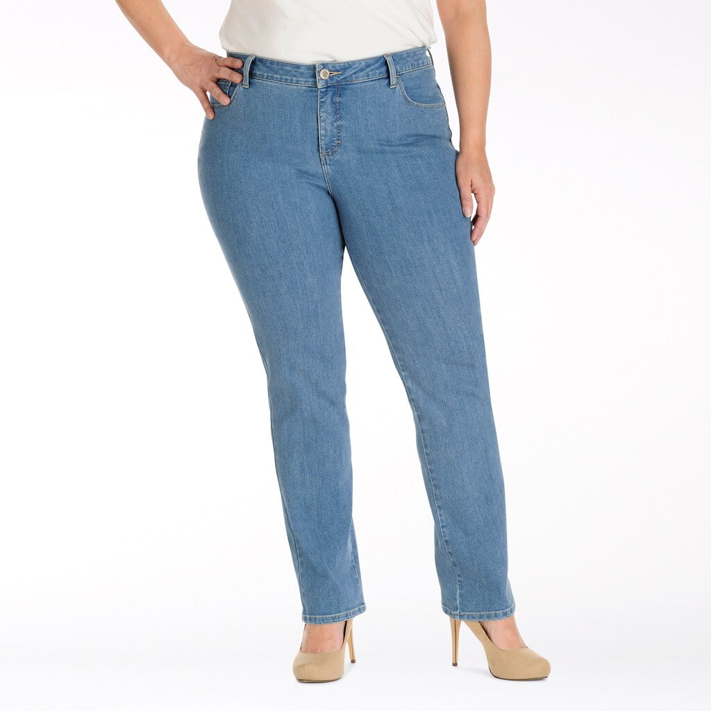 Plus Size Lee Instantly Slims Straight 