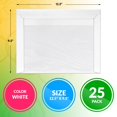 thumbnail image 2 of AMZ Supply Rigid Mailers 12.5 x 9.5 with the Pocket. Large Paperboard Envelopes 12 1/2 x 9 1/2 25 Pack, 2 of 7