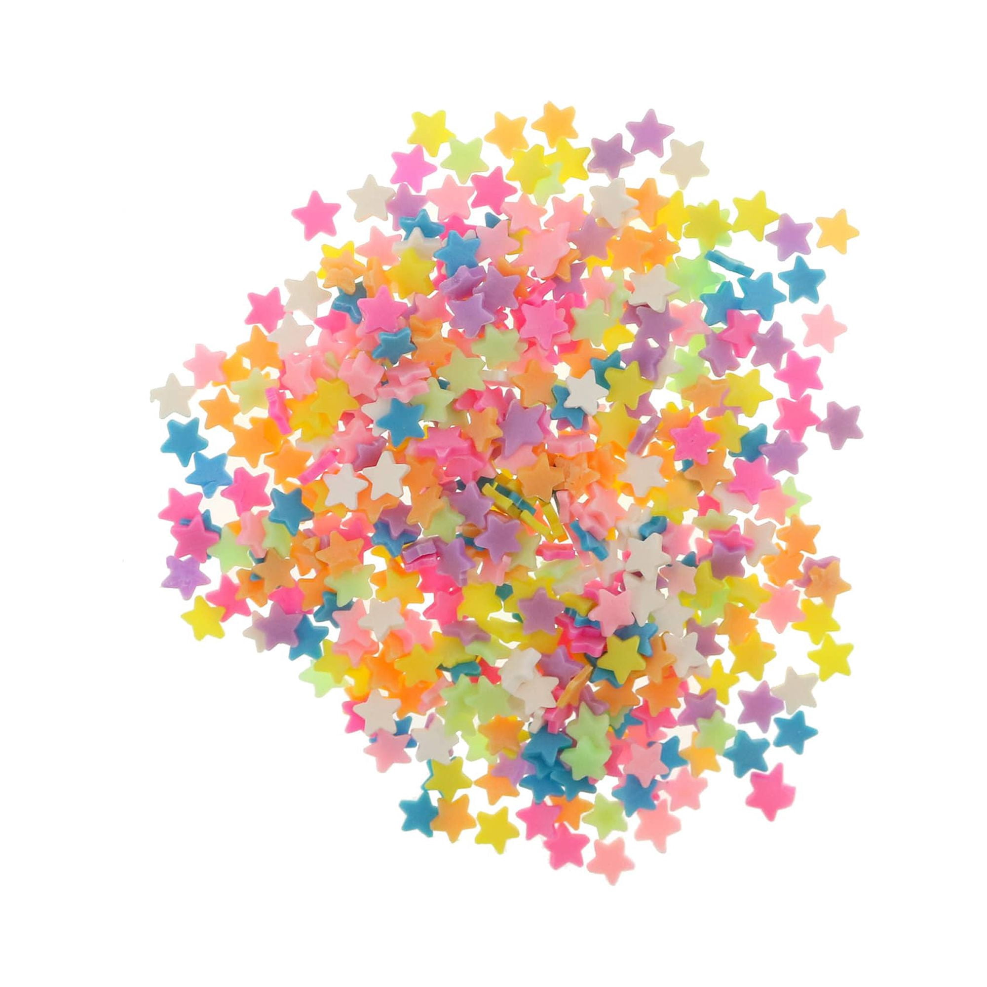 12 Pack: Star Shaped Clay Glitter by Creatology