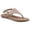 Blush with Natural Faux Leather, variant on Women's Lifted Backstrap Sandal