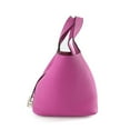 thumbnail image 3 of Pre-Owned HERMES Picotin Lock PM Handbag/Tote Bag in Taurillon Clemence Leather with... (Good), 3 of 15