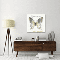 thumbnail image 2 of Global Gallery's 'My Greenhouse Butterflies III' By Lisa Audit Stretched Canvas Wall Art, 2 of 4