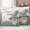 Black SpringGreen, variant on Spring Gnomes Outdoor Waterproof Pillow Covers, Watercolor Botanical Floral Buffalo Plaid Decorative Square Throw Pillowcase Sofa Cushion Sham for Patio/Couch/Chair, 18"x18" 2 Pack