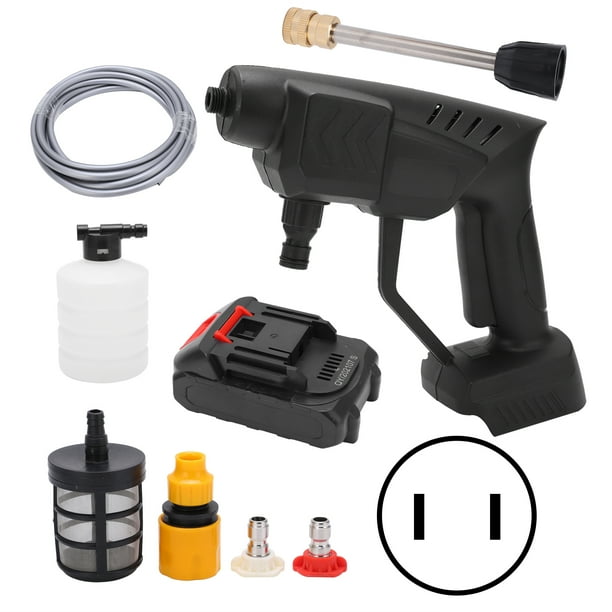 Fdit Cordless Washer Lithium Battery High Pressure Water Guns Mini