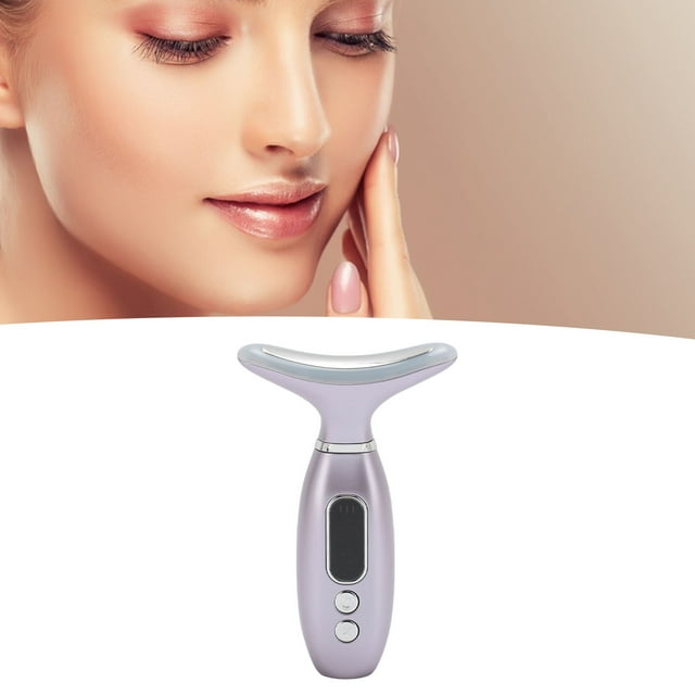 Facial Beauty Massager with Multiple Vibration Levels Skin Activation, Rechargeable Lithium Battery for Face Neck