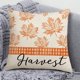 thumbnail image 1 of Oioii Fall Throw Pillows Covers Decorations Autumn Pumpkin Maple Happy Harvest Orange Pillow Covers for Couch Sofa, 1 of 6