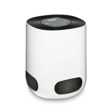 

Tabletop Air Purifier True HEPA Filter up to 200 sq. ft. Capacity 3 Speeds and Timer 11020