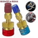 thumbnail image 1 of 2-Pack R1234YF to R134A Adapter, Quick Connect Couplers for Automotive AC Refrigerant Conversion, High and Low Side Fittings, 1 of 5