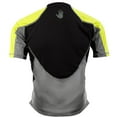 thumbnail image 2 of Body Glove Junior Performance Loosefit Short Sleeve Shirt (10, Grey / Lime), 2 of 5