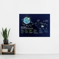 thumbnail image 2 of NASA Artemis 1 US Space Mission Moon First Integrated Flight Test Path Infographic Extra Large XL Wall Art Poster Print, 2 of 3