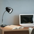 thumbnail image 3 of E Energetic LED Light Desk Lamp, 3.5W 4000K Study Lamps with Flexible Goose Neck for Bedroom and Office, Black, 3 of 6