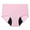 Pink, variant on Daznico Womens Underwear - Women's Comfort Solid Color Leak Proof Menstrual Underwear - Panties for Women,Color:Light Yellow,Size:M