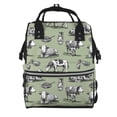 thumbnail image 1 of Fotbe Farm Cows Mochila Maternidad - Lona de Sarga Impermeable, Mochila de Pañales de Gran Capacidad con Múltiples Bolsillos y Correas Ajustables, 1 of 6