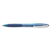 BIC Glide Black Retractable Ballpoint Pens, Medium Point (1.0mm), 12-Count, Blue