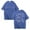 Blue, variant on Matt Hansen Versions of Forever Washed Cotton T-shirt Short Sleeve Crewneck Women Men Fashion Tee