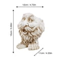 thumbnail image 2 of Cache-pot Visage pour Plantes d'Intérieur et d'Extérieur, Cache-Pot Tête en Résine avec Trou de Drainage, Mignon Cache-Pots Visage de Grand-Maman, Cache-Pots pour Succulentes, 2 of 7