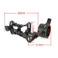 thumbnail image 5 of AMEYXGS Compound Bow Sight 1 Pin .019" Micro Adjustable LED Light Archery Hunting Target, 5 of 9