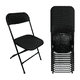thumbnail image 1 of Set 10 Sillas Plegables Plastico STYRKA Uso Rudo para Eventos Exterior Jardin Fiestas, 1 of 8