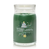 Yankee Candle Signature Large 2-Wick Candle, Shimmering Christmas Tree, 20 oz