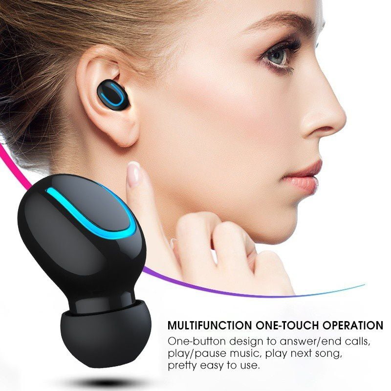 HBQ-Q32 Auto-pairing Wireless Bluetooth 5.0 Earbuds TWS Headset Stereo Headphone