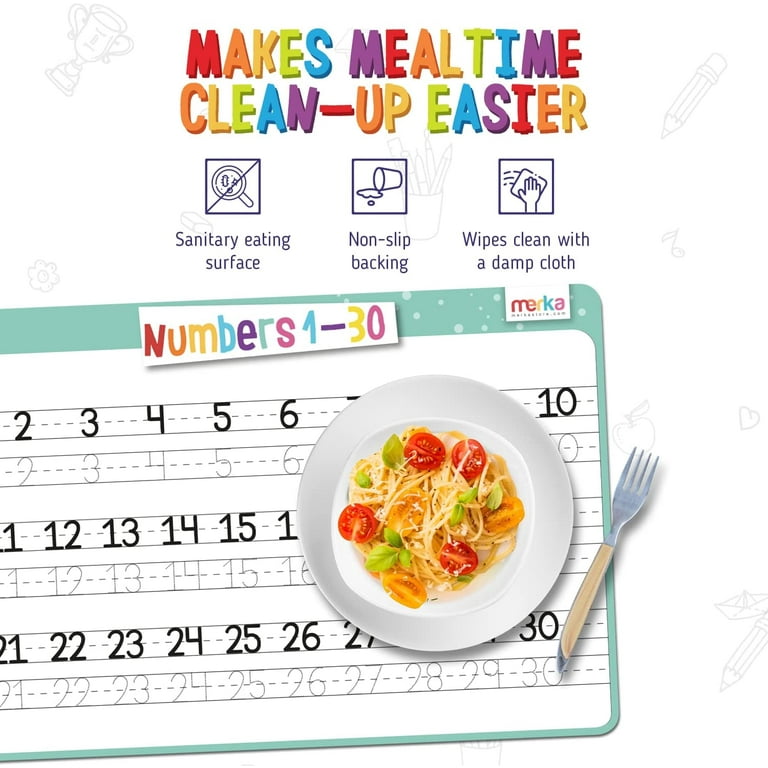 merka Kinderen Placemats Educatieve Placemat Antislip Explorer Set merka Kinderen Placemats Educatieve Placemat Antislip Explorer Set