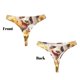 thumbnail image 3 of Balery Cute Panda Sunflower Tangas de Algodón para Mujer con Estampado – Ropa Interior Sexy, Transpirable, G-string-Medium, 3 of 6