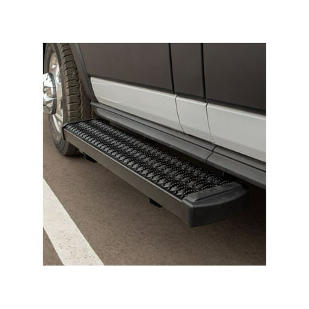 LUVERNE 415100-401477 Grip Step Black Aluminum 100" & 36" Van Running Boards Fits select: 2014-2022 RAM PROMASTER 2500, 2014-2022 RAM PROMASTER 3500
