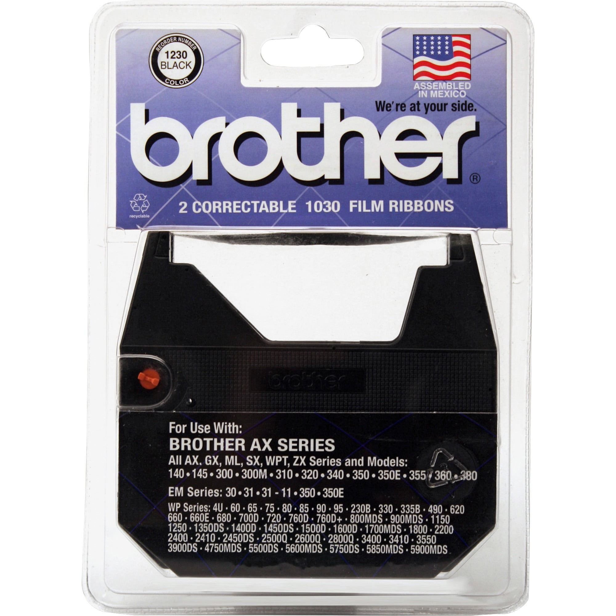 Brother Portable Typewriter Ribbon Ink On Twin Spool 25 Color Styles Free Ship 