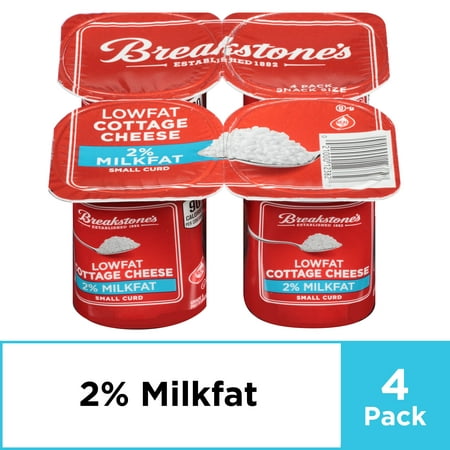 Breakstone S Small Curd 2 Milkfat Lowfat Cottage Cheese 4 Ct